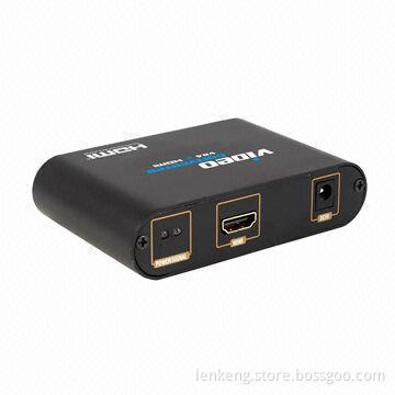 LKV350 VGA + 3.5mm Audio to HDMI Converter, Pass-through/1 x VGA, 1 x Stereo Audio L/R Input Lenkeng